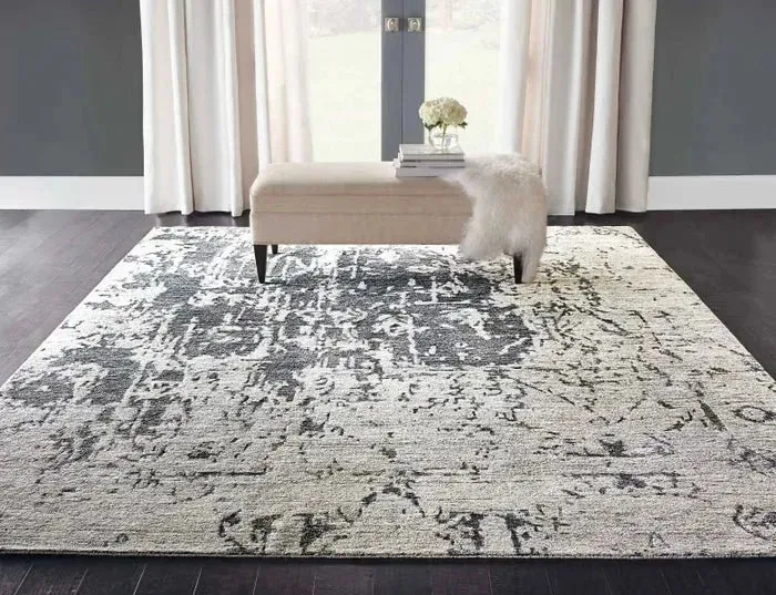 Silk Shadows SHA10 Sterling Rug