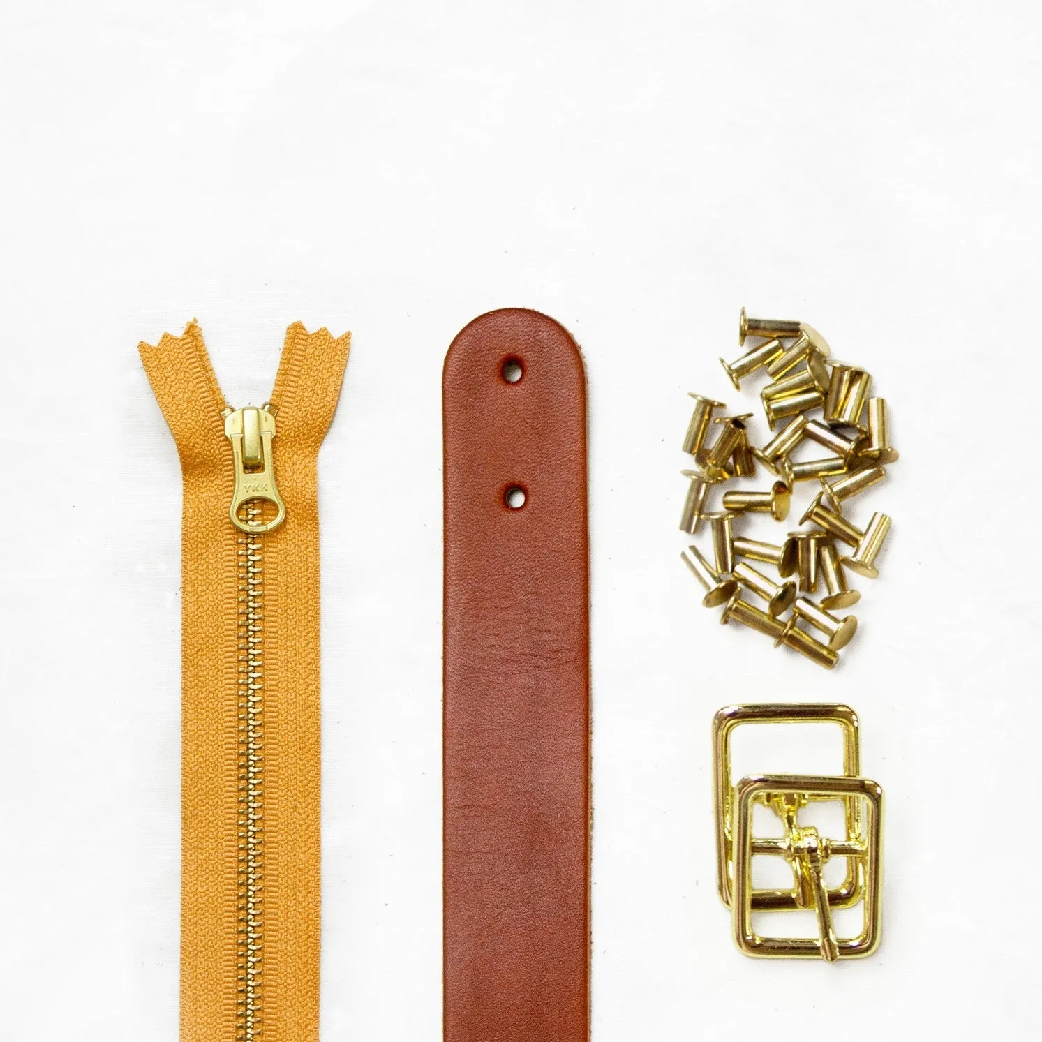 Slabtown - Chestnut Leather   Hardware Kit