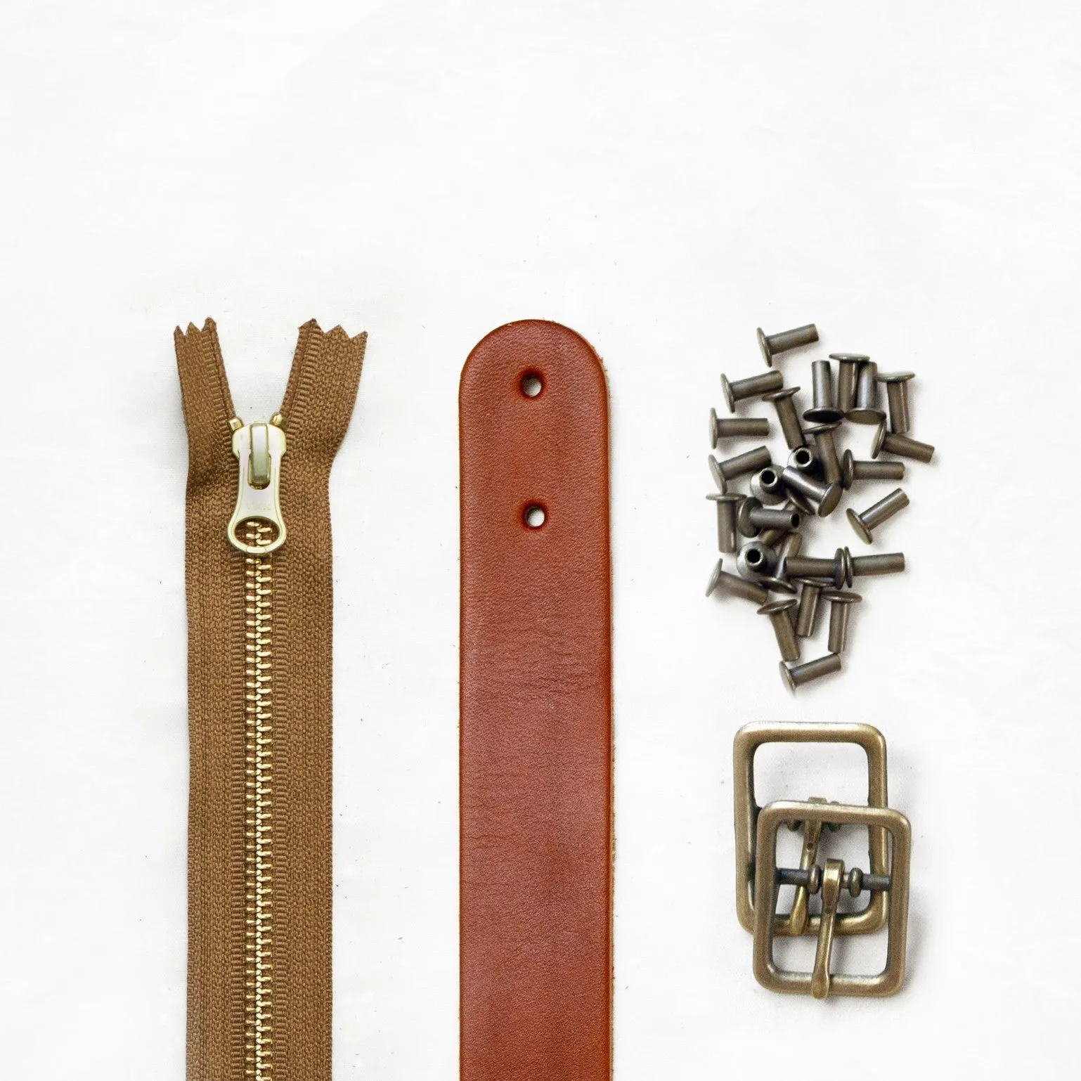 Slabtown - Chestnut Leather   Hardware Kit