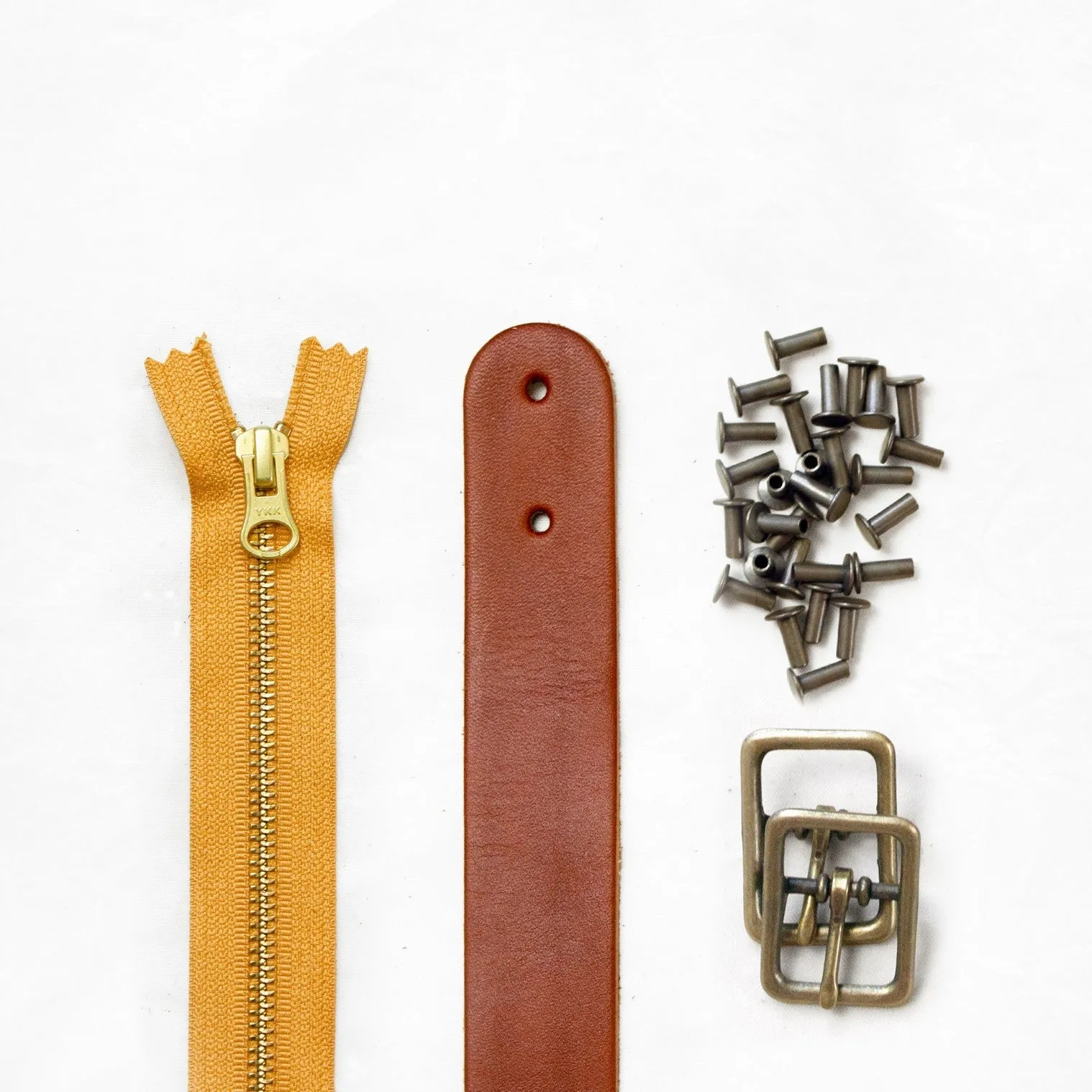 Slabtown - Chestnut Leather   Hardware Kit