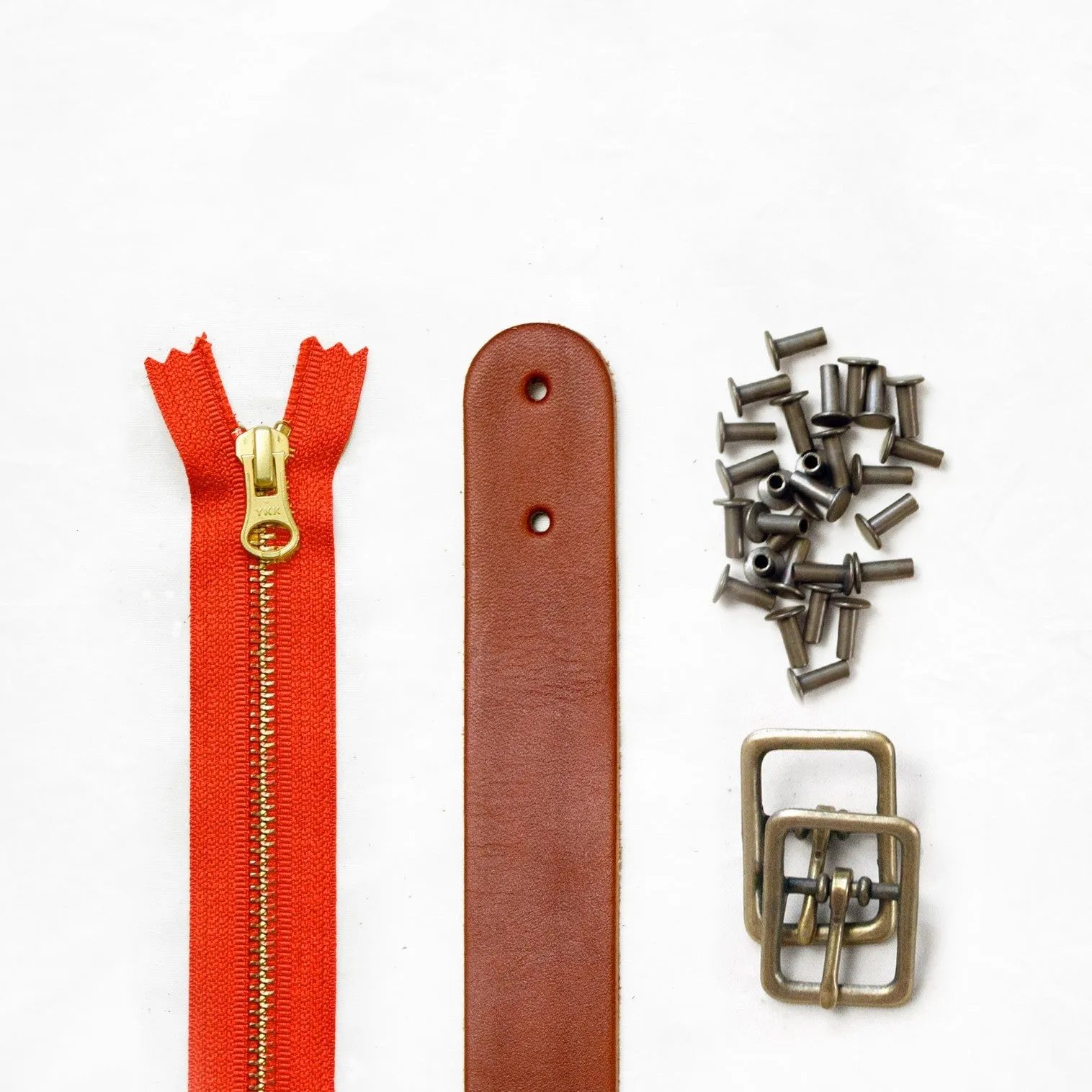 Slabtown - Chestnut Leather   Hardware Kit