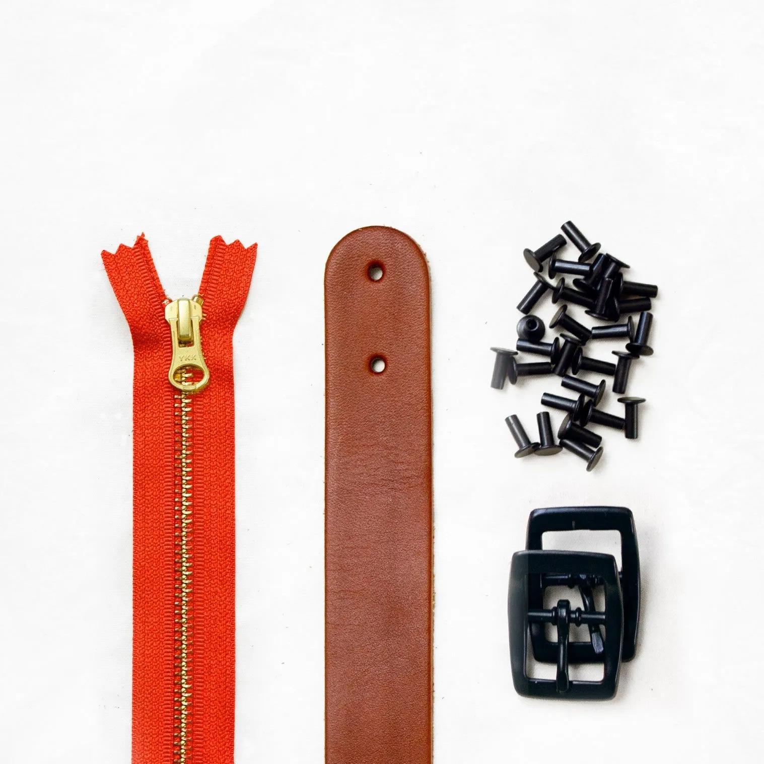 Slabtown - Chestnut Leather   Hardware Kit