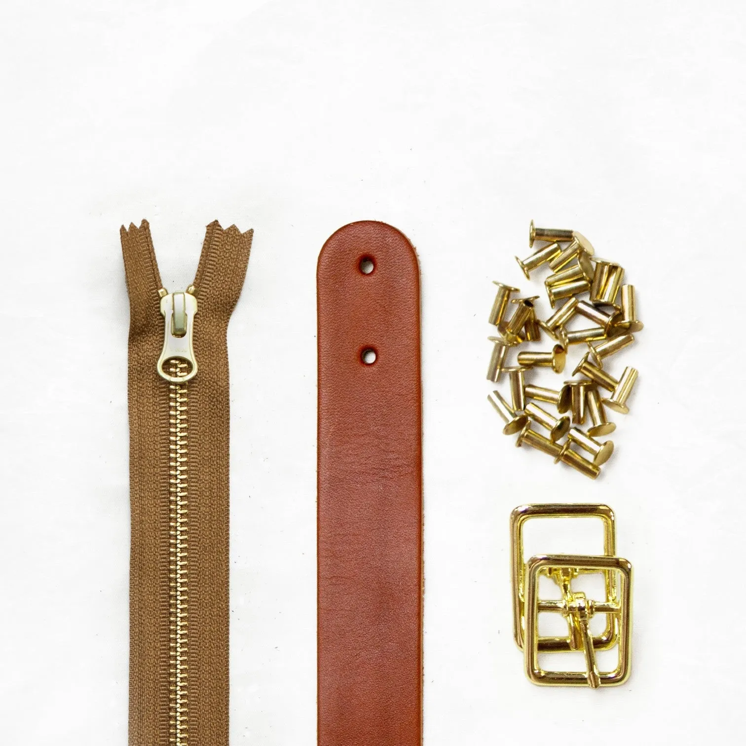 Slabtown - Chestnut Leather   Hardware Kit