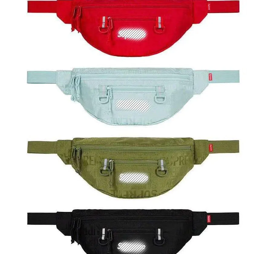 Slanting satchel single shoulder waist bag