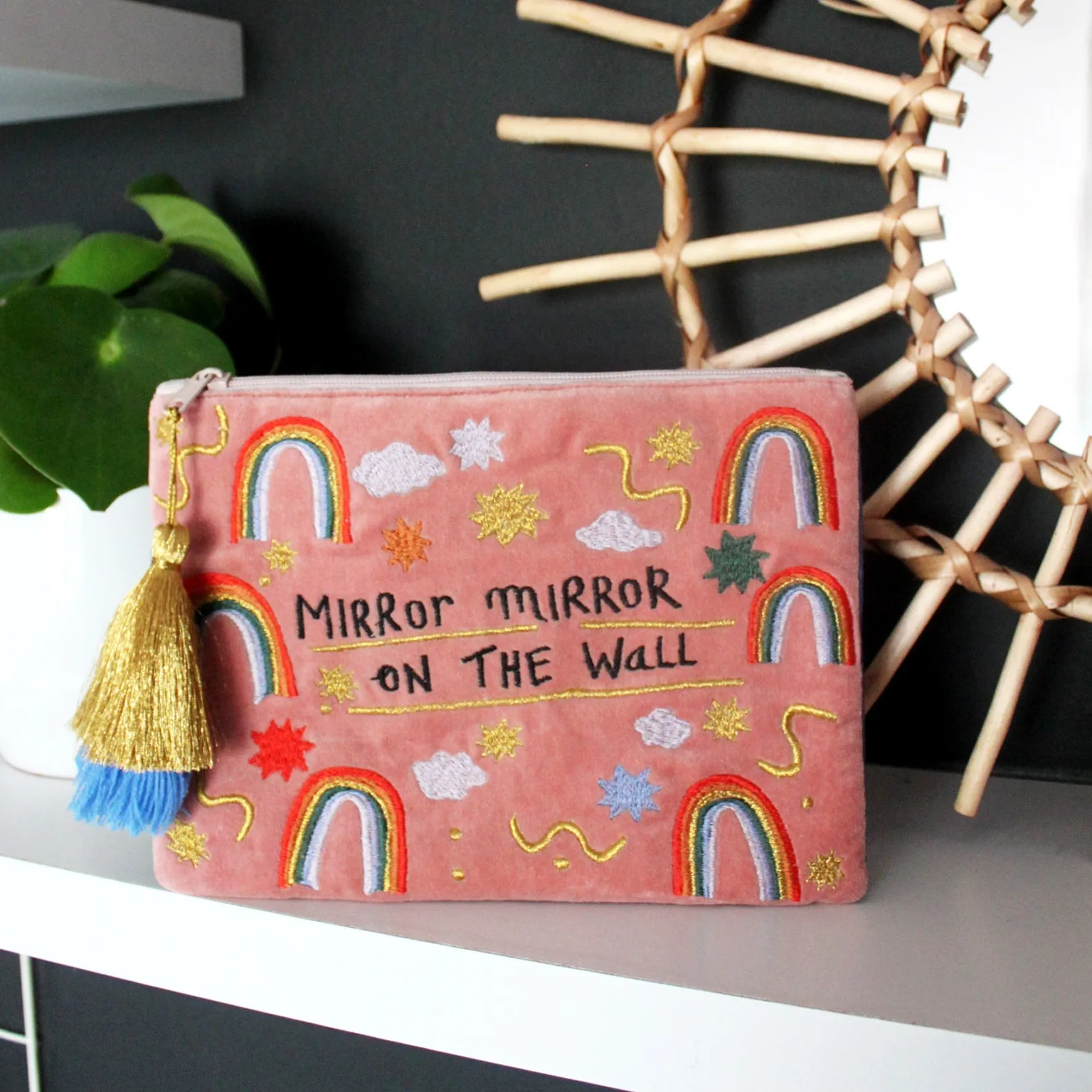 Small Talk Clutch 'Mirror Mirror on the Wall'