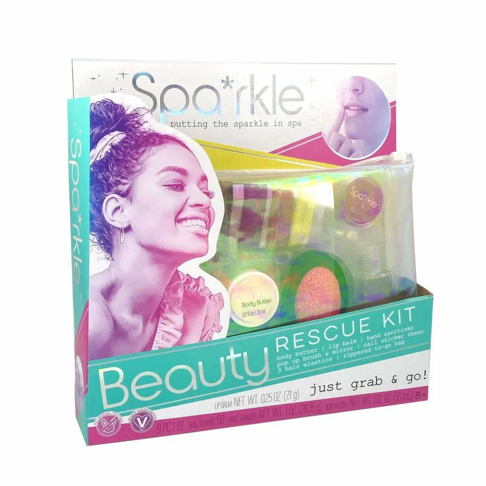 Spa*rkle Beauty Rescue Kit- Cosmetic Bag of Self-Care Essentials