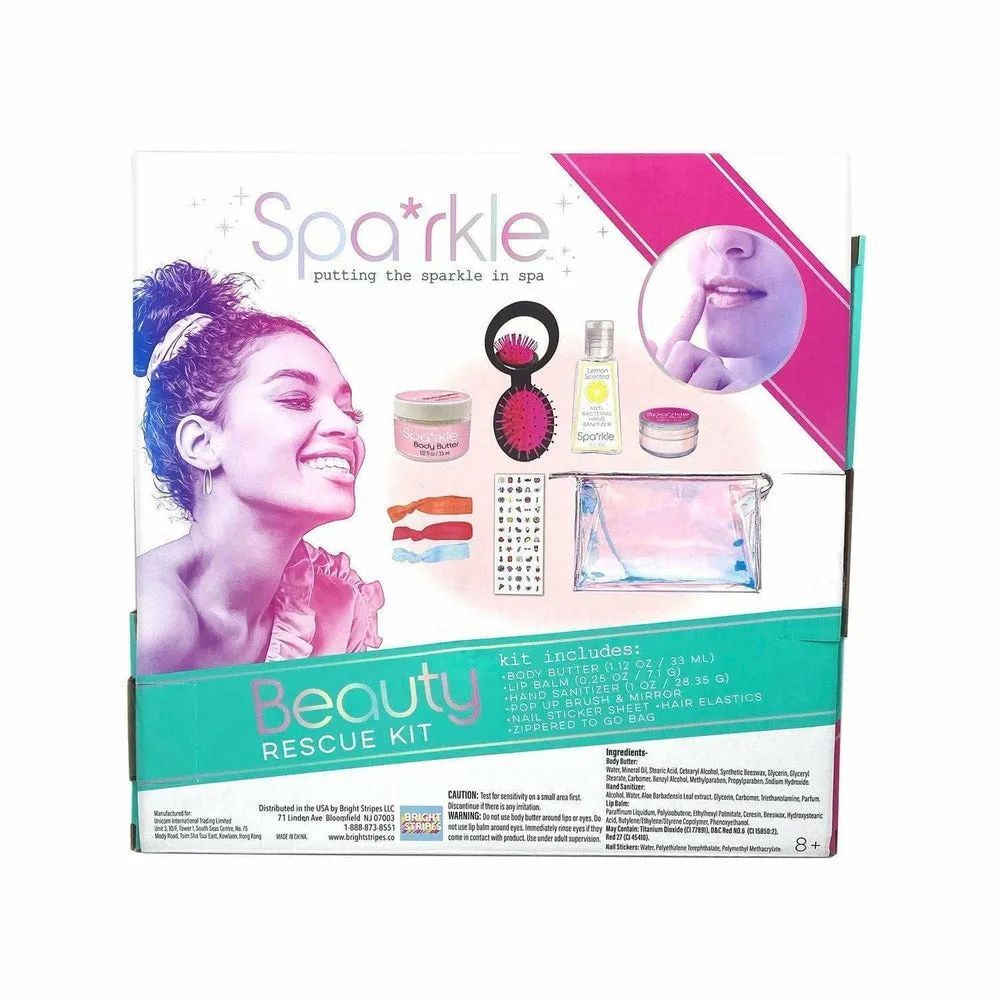 Spa*rkle Beauty Rescue Kit- Cosmetic Bag of Self-Care Essentials