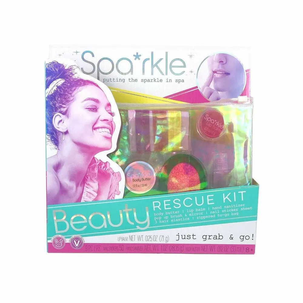 Spa*rkle Beauty Rescue Kit- Cosmetic Bag of Self-Care Essentials