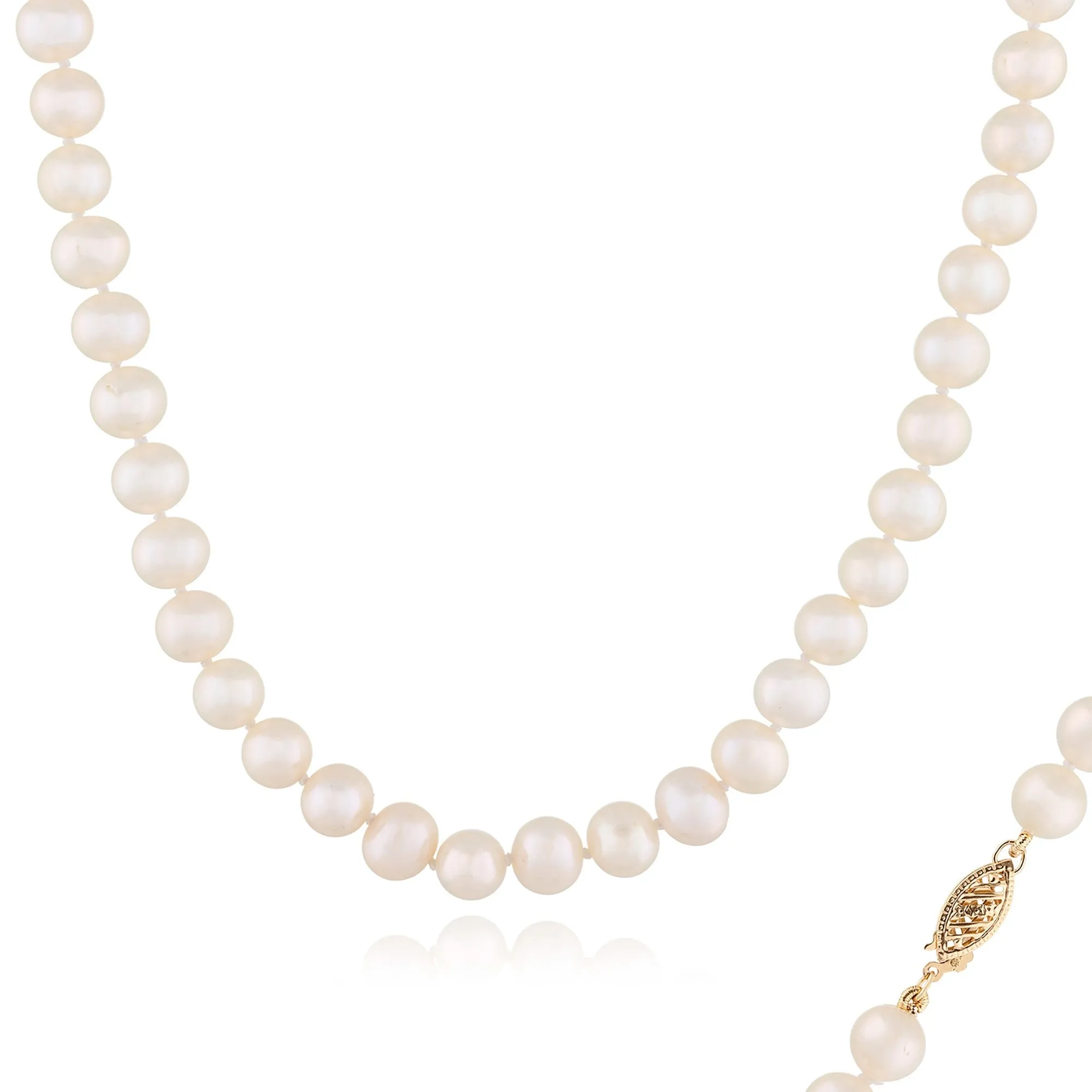 Splendid Pearls 7mm Pearl Necklace