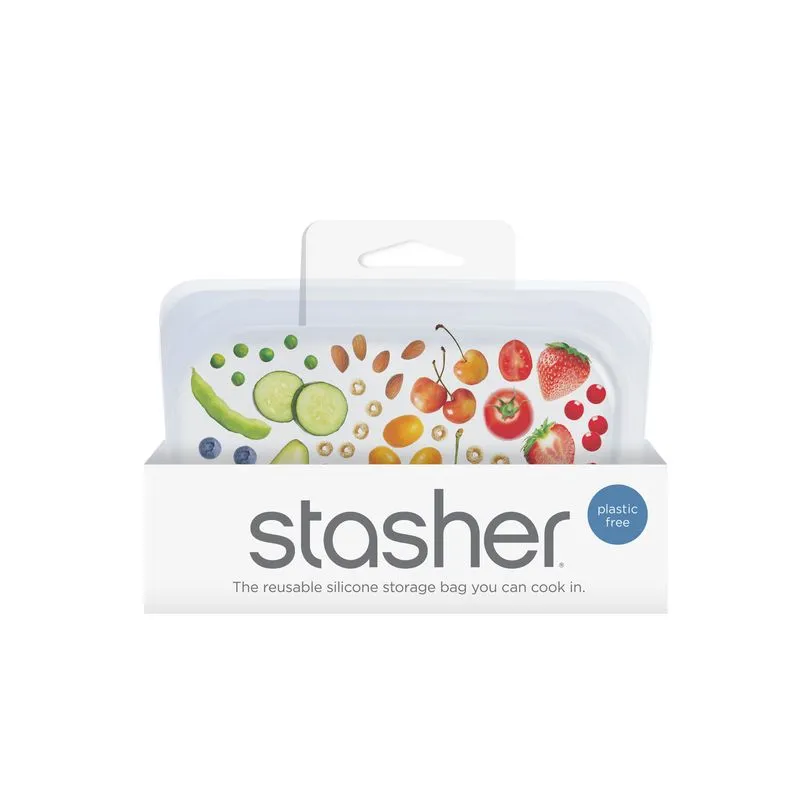 Stasher Reusable Silicon Bag for Dog Treats, Snack