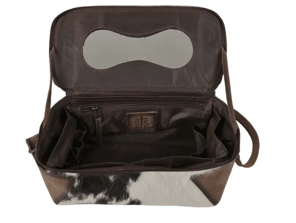 STS Cowhide Maddi Makeup Carry All Bag STS30230