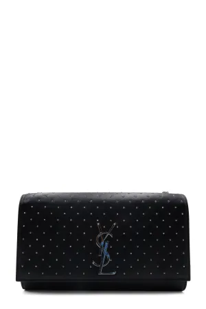 Studded Monogram Medium Kate Black