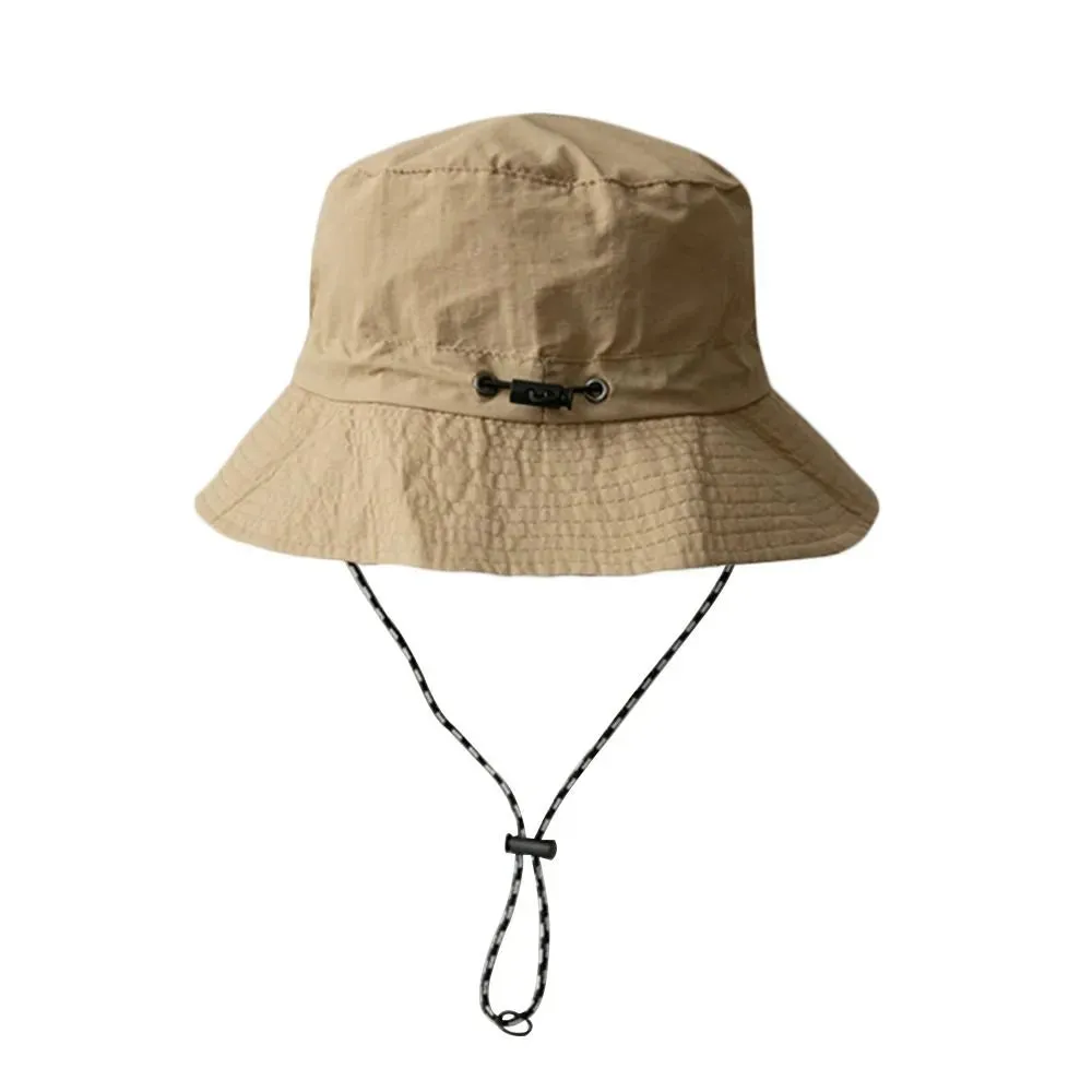 Sun Protection Waterproof Bucket Hat Summer Camping Hiking Cap Anti-UV Sun Hat Mountaineering Caps Panama Hat