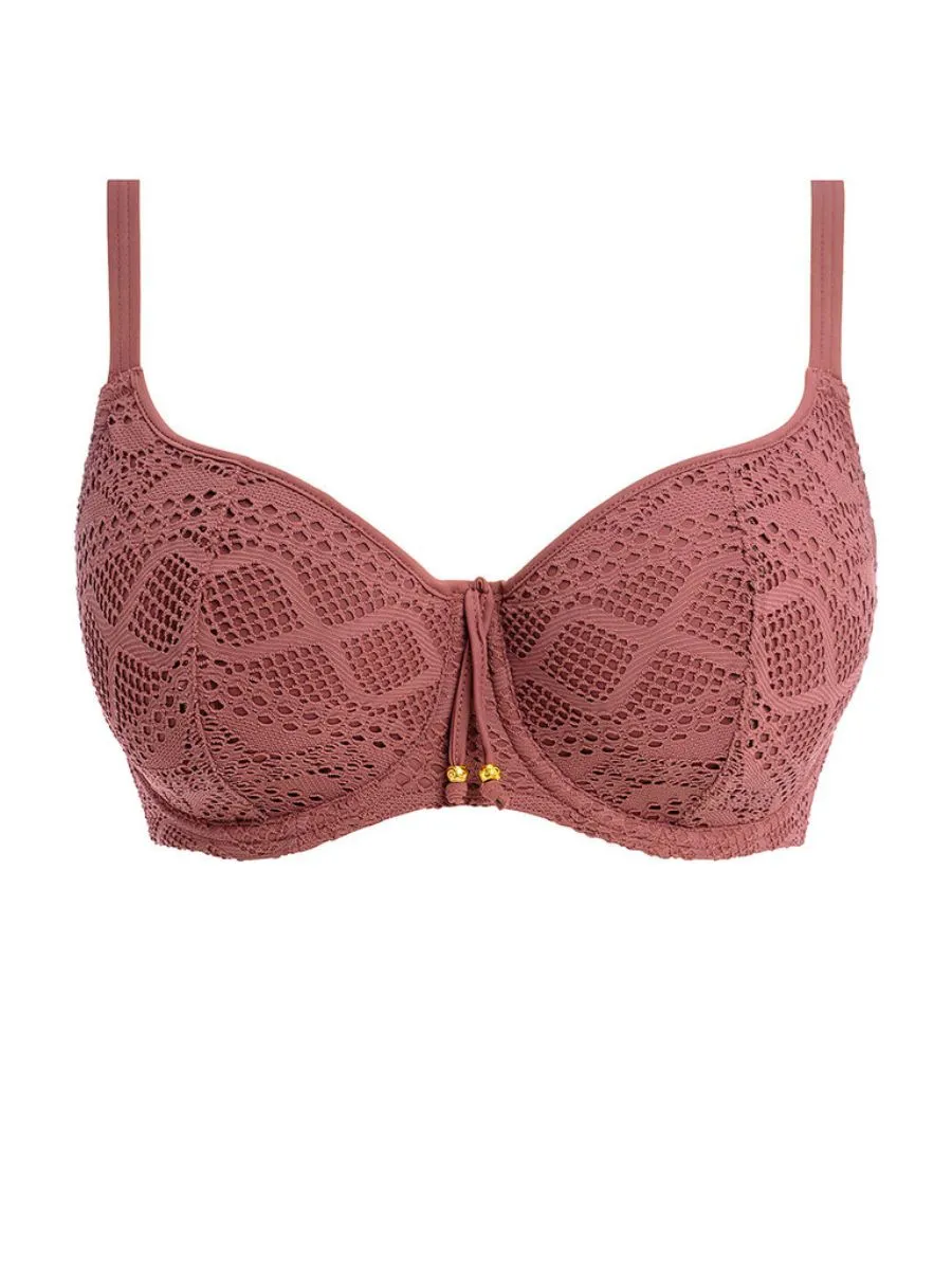 Sundance Sweetheart Bikini Top - Nutmeg