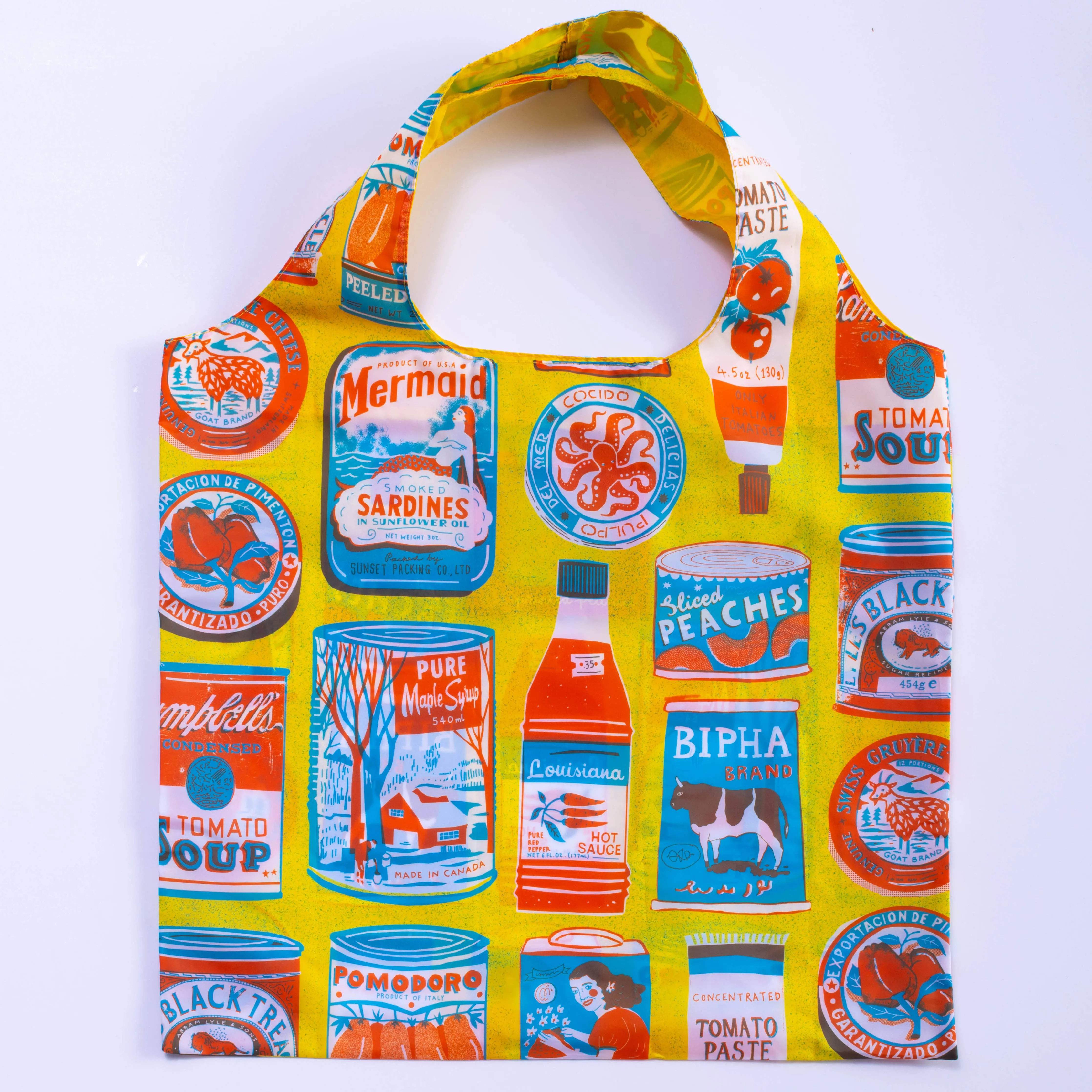 Tins Art Sack by The Printed Peanut - Reusable Tote