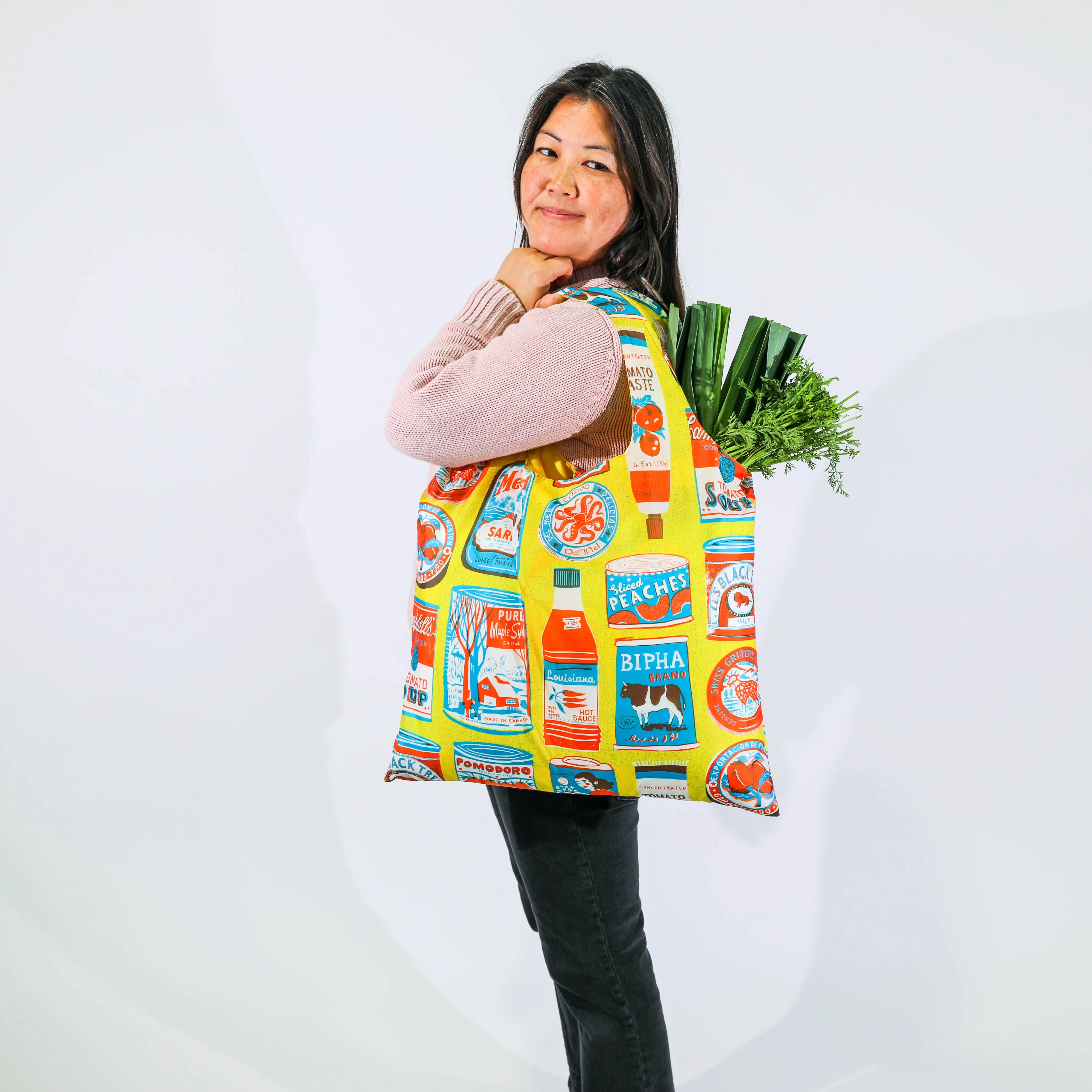 Tins Art Sack by The Printed Peanut - Reusable Tote