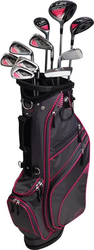 Tour X LZR Womens Golf Set Pink