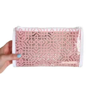 TRVL DAY TRIPPER CLEAR - PINK LATTICE