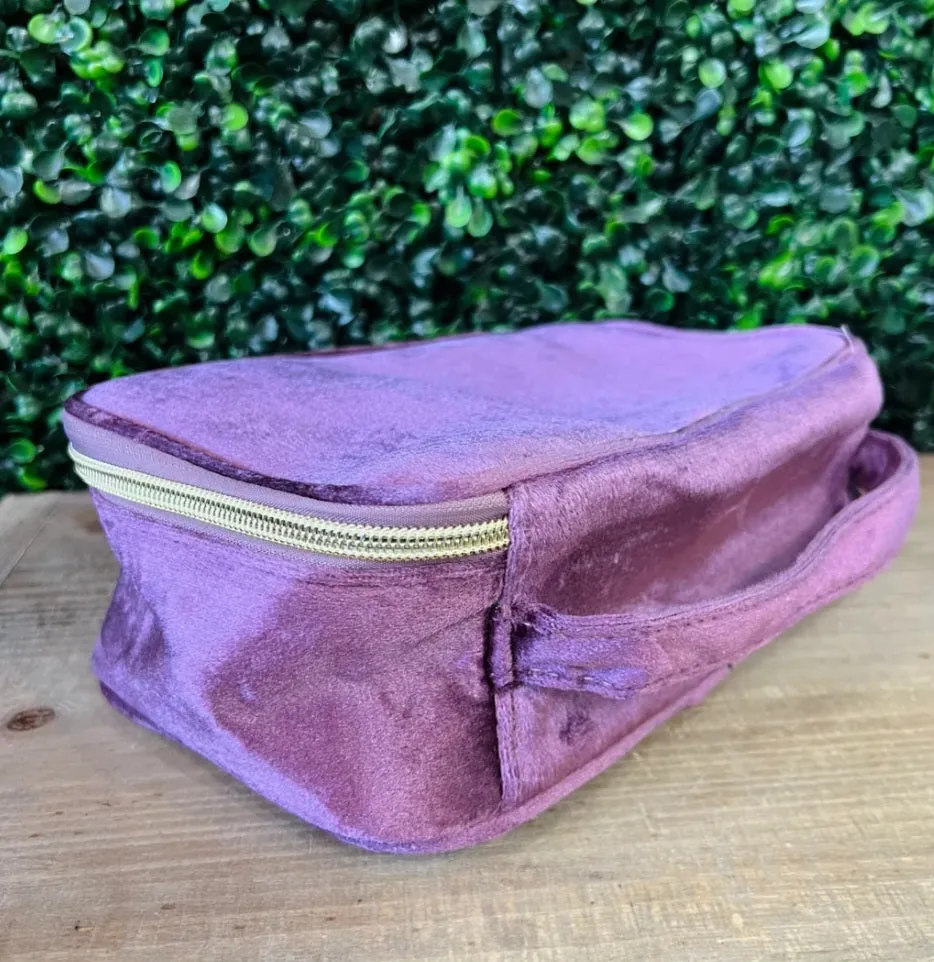 Velvet Cosmetic Bag