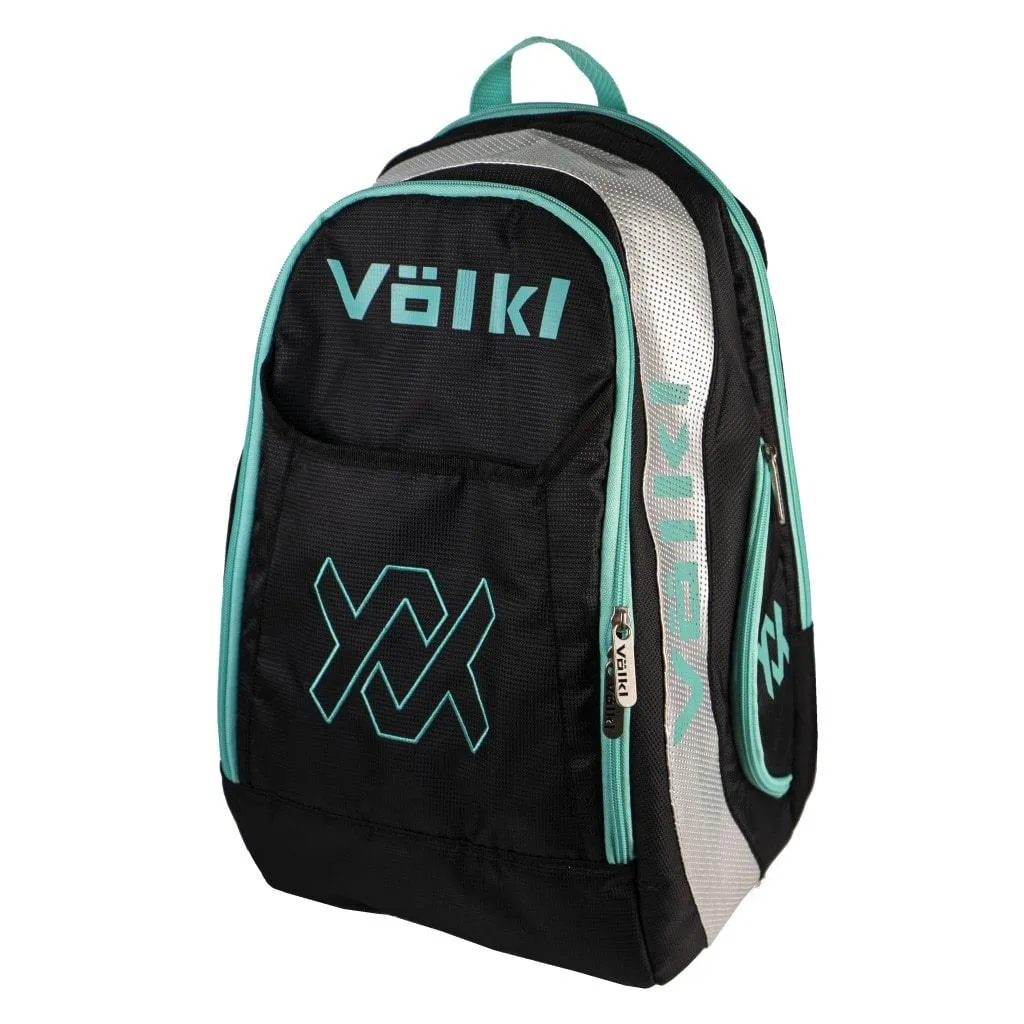 VOLKL TOUR BACKPACK BLACK/TURQUOISE/SILVER