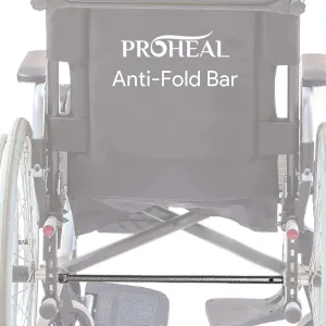 Wheelchair Anti Theft - Anti Fold Wheel Chair Bar