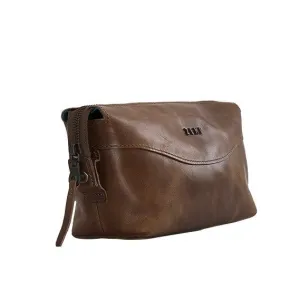 Zemp Bravo Toiletry Bag | Waxy Brown